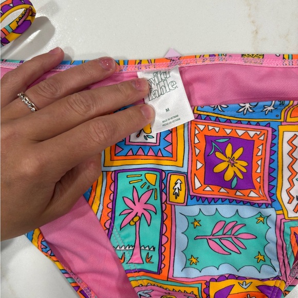 Wild Fable Multicolor Patterned Bikini - Picture 2 of 4